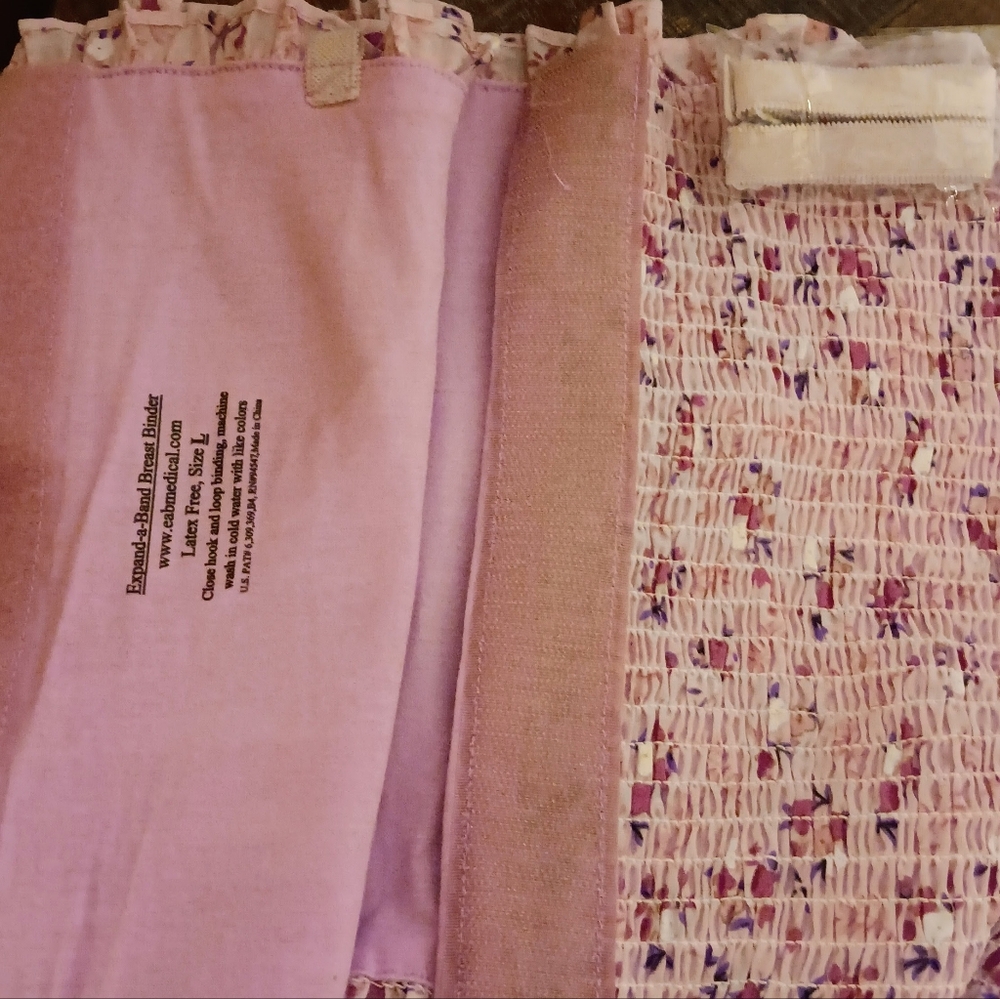 Breast Compression Binder for Healing